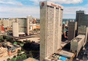 photo of the Sheraton Centre Hotel, Toronto City Hall and Osgoode Hall